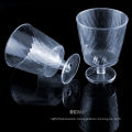 Plastic Cup Disposable Cup Wine Glass 5 Oz Tableware